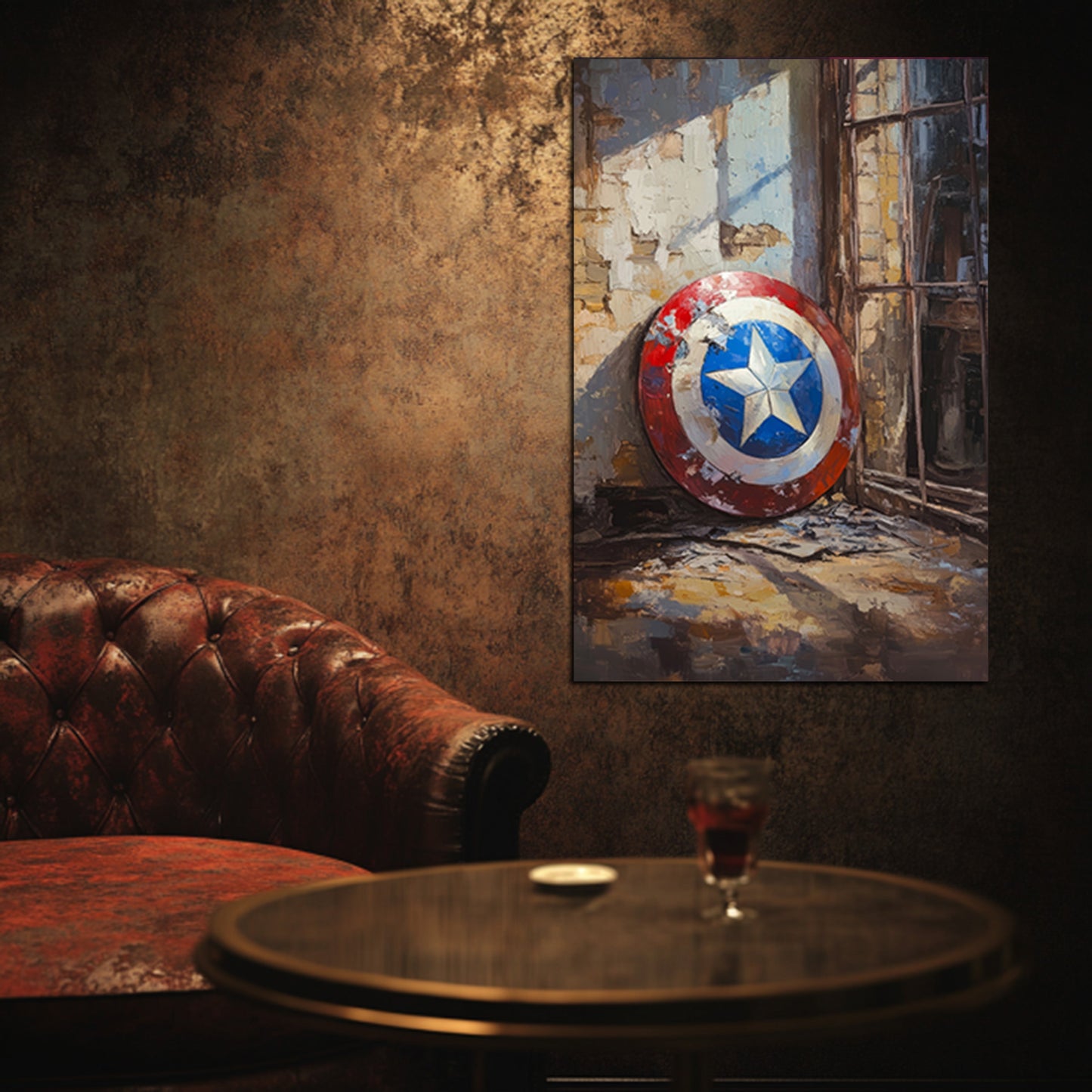 Shield In Sunlight Wall Art