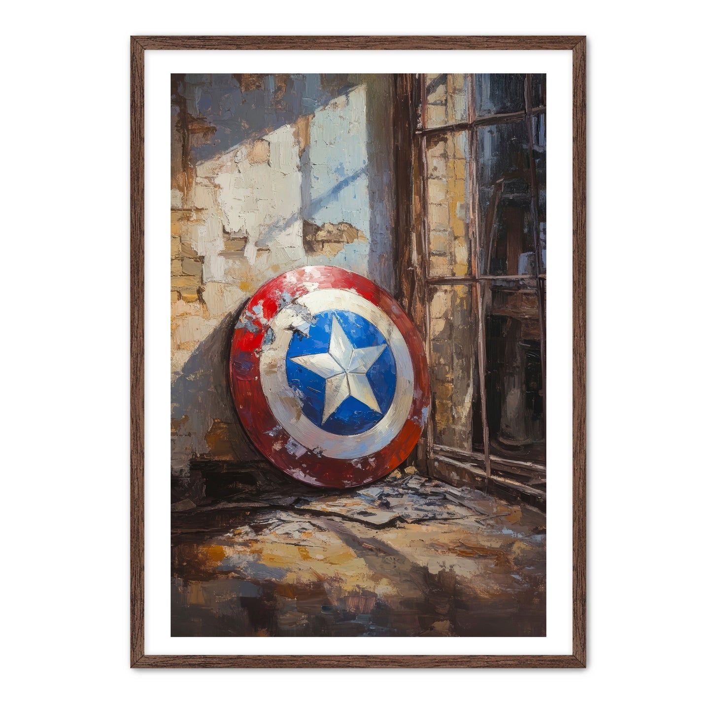 Shield In Sunlight Wall Art