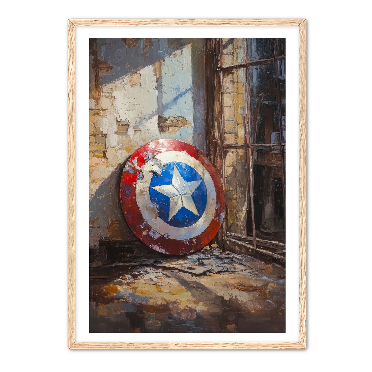 Shield In Sunlight Wall Art