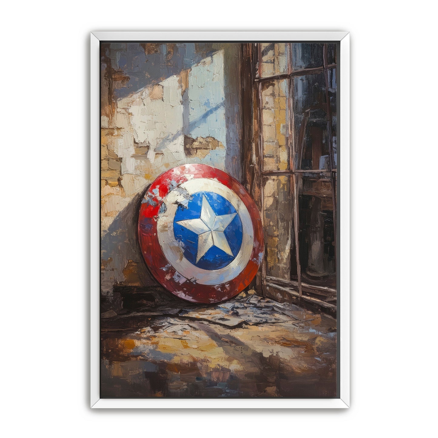 Shield In Sunlight Wall Art