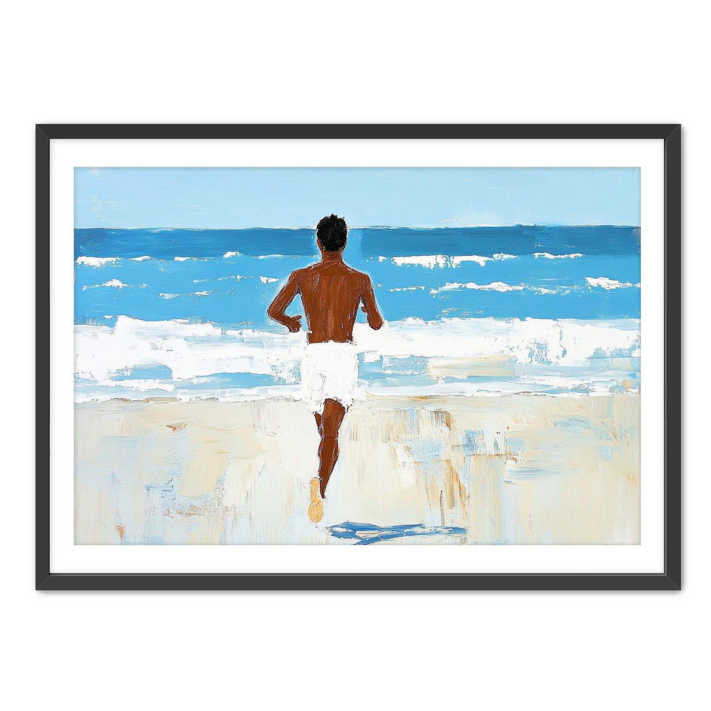 Shore Running Wall Art