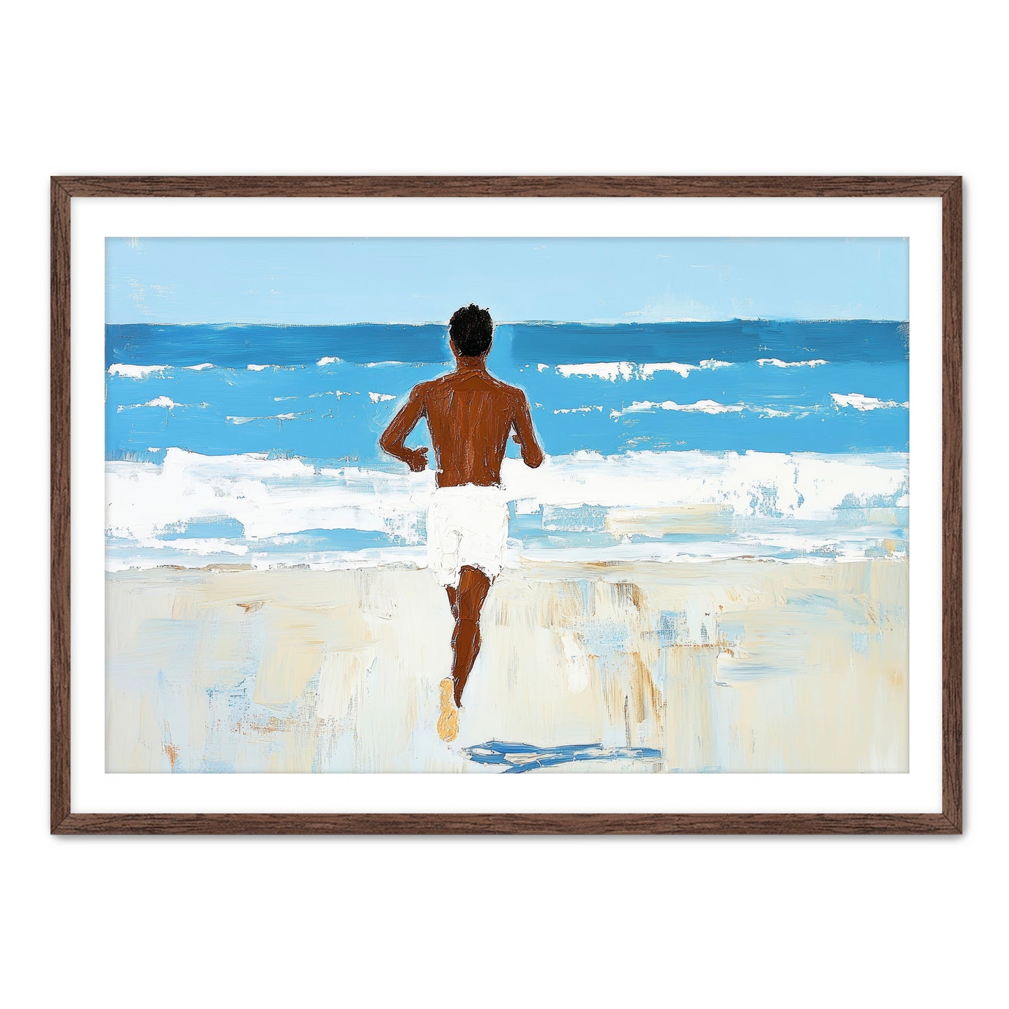 Shore Running Wall Art