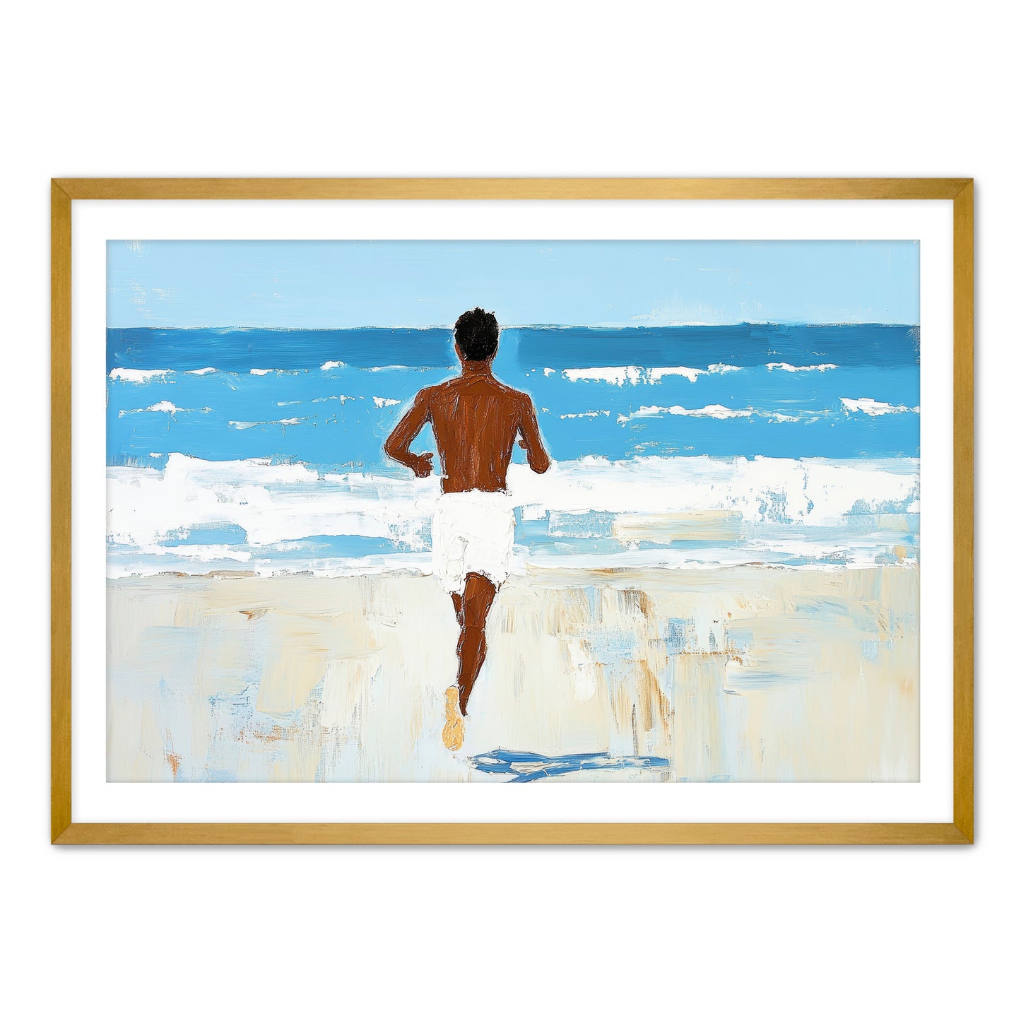 Shore Running Wall Art