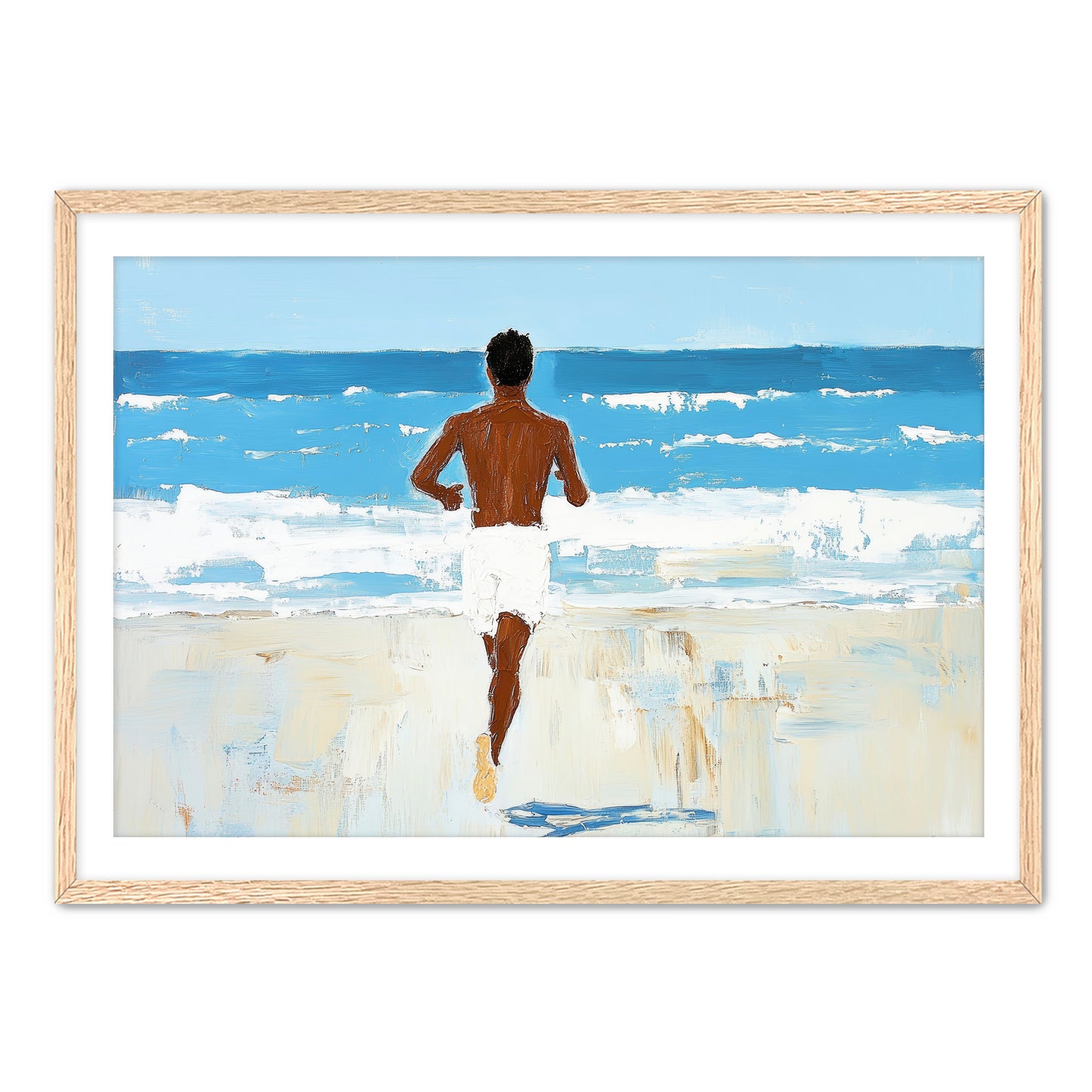 Shore Running Wall Art
