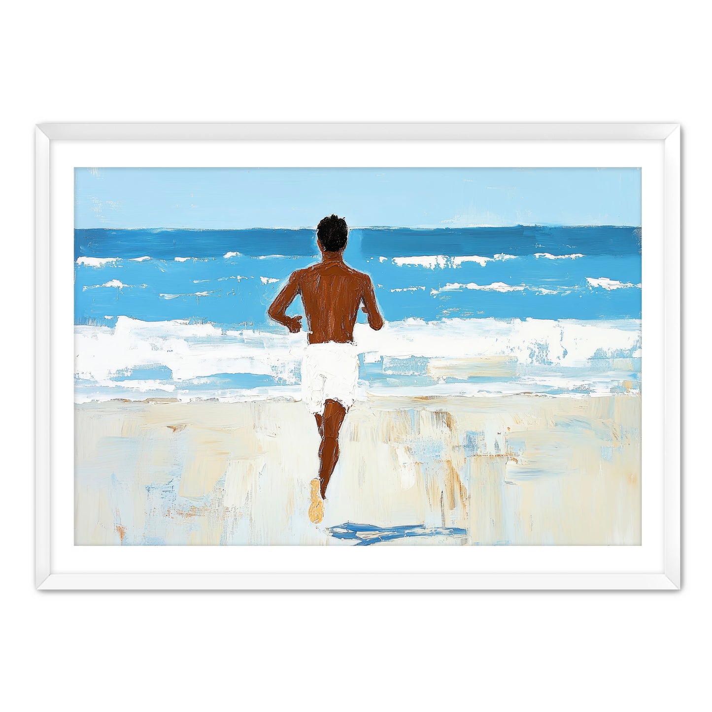 Shore Running Wall Art