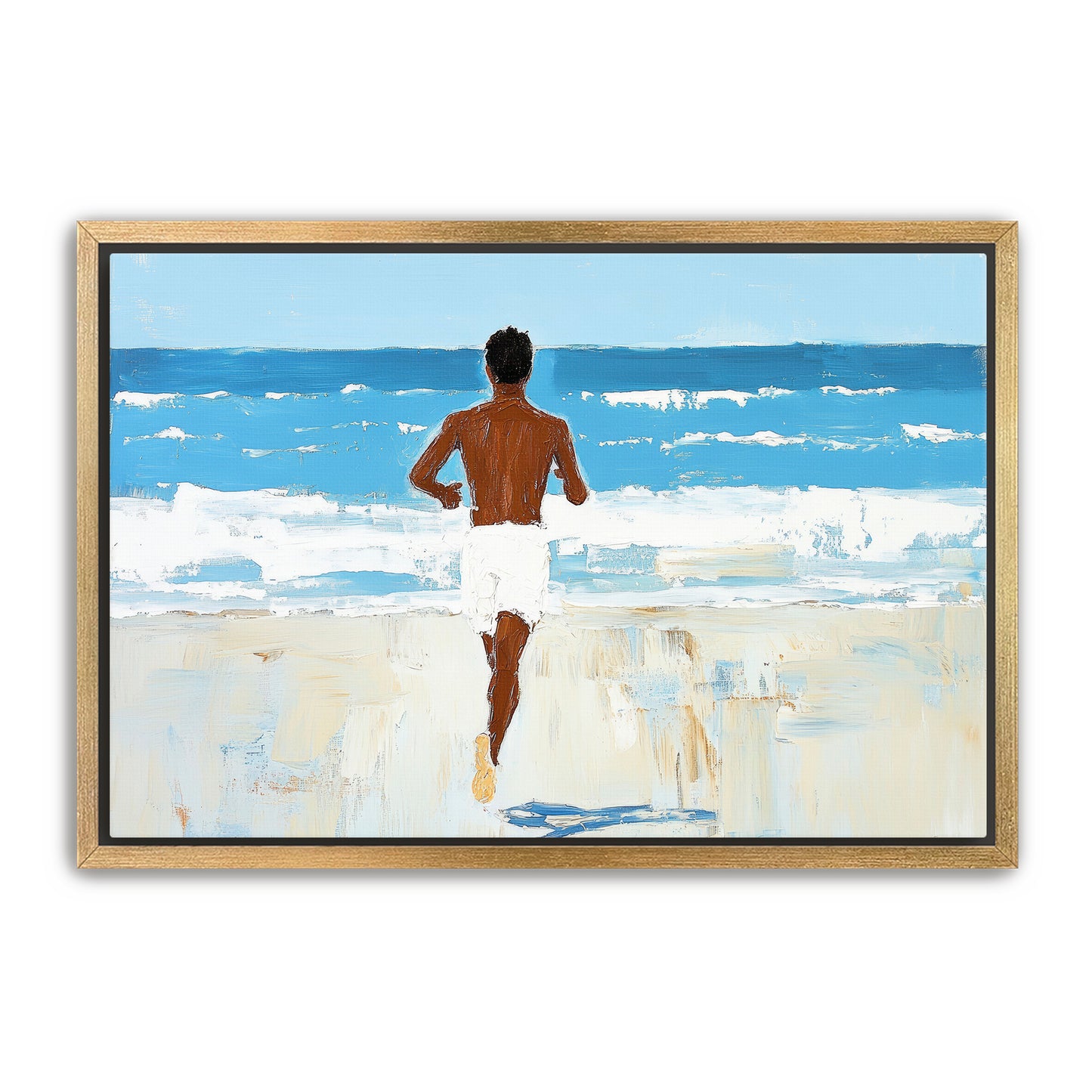 Shore Running Wall Art
