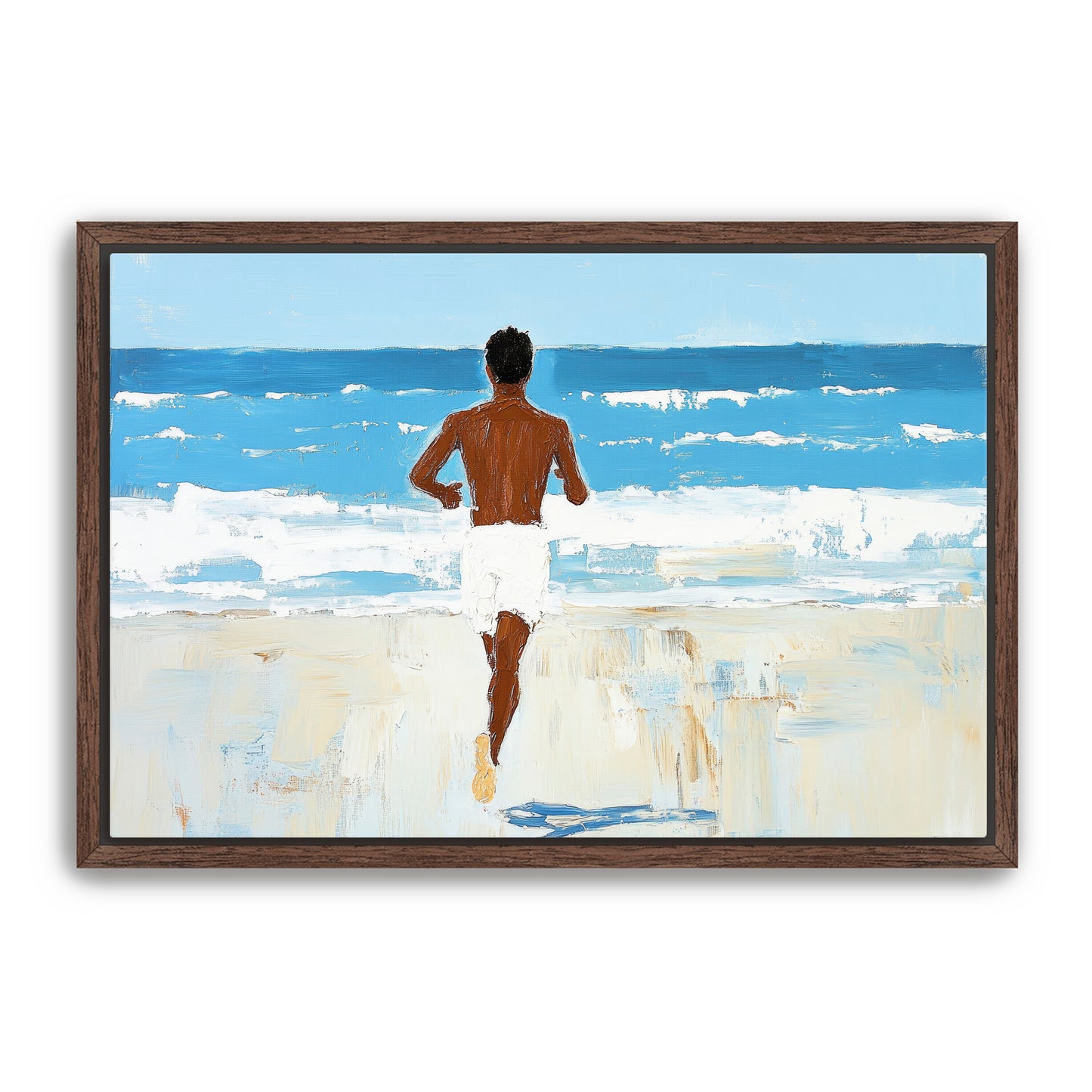 Shore Running Wall Art