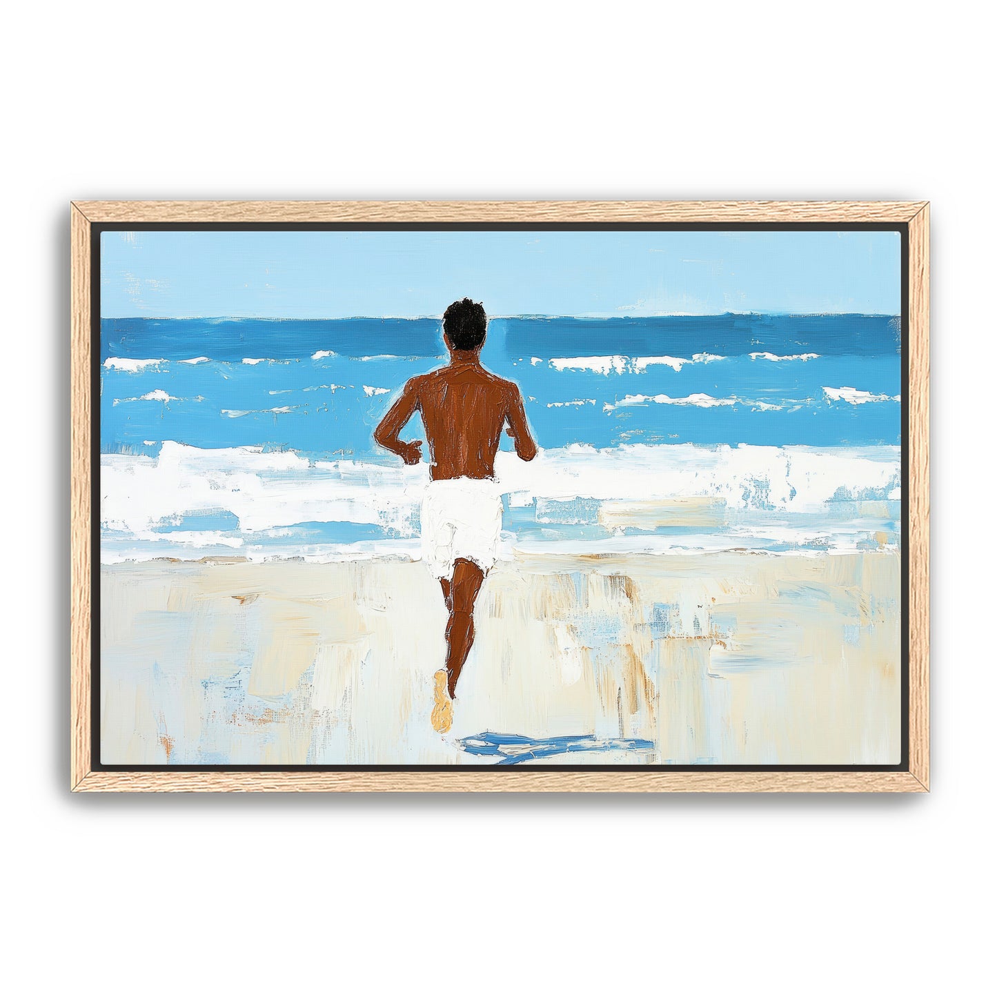 Shore Running Wall Art