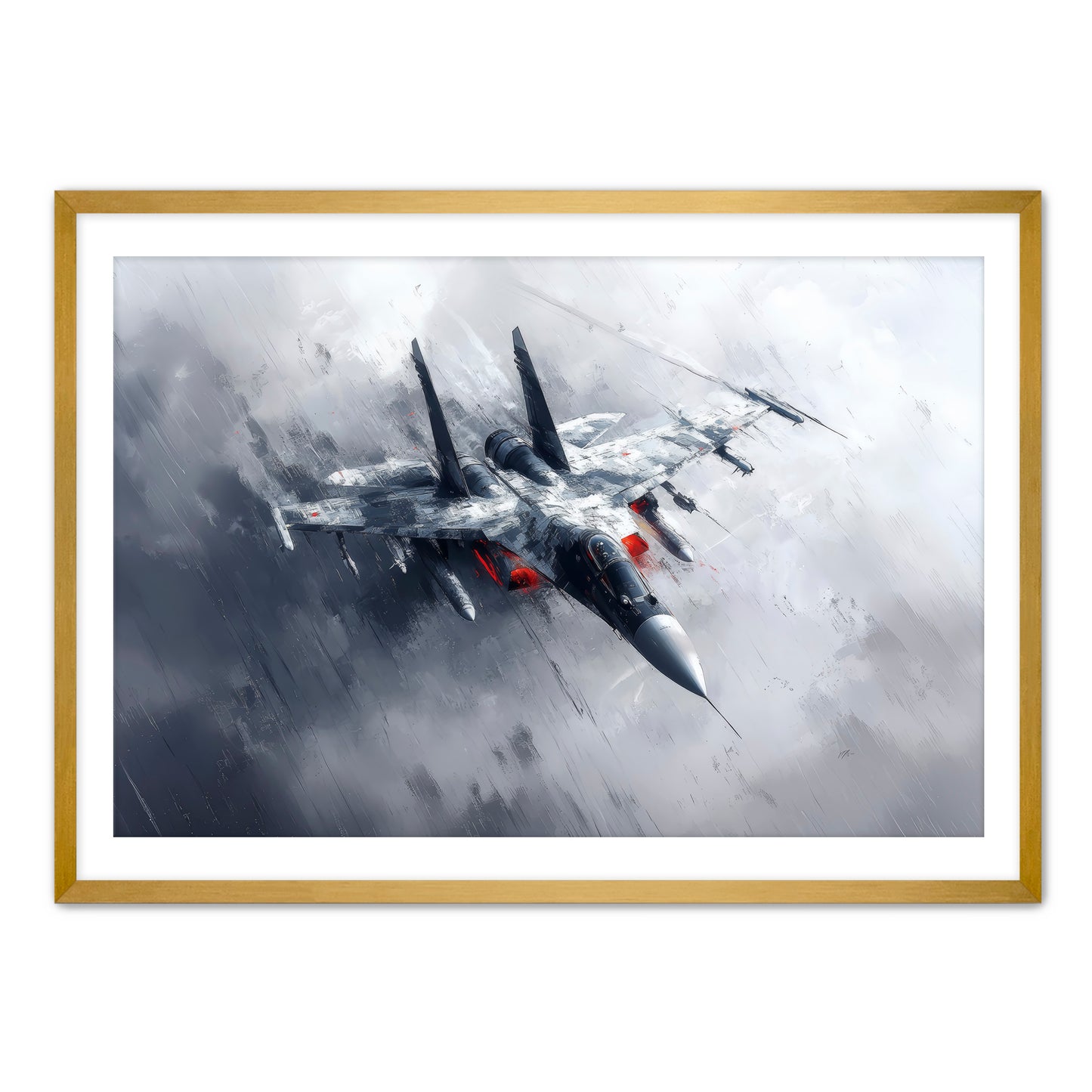 Silent Airstrike Wall Art
