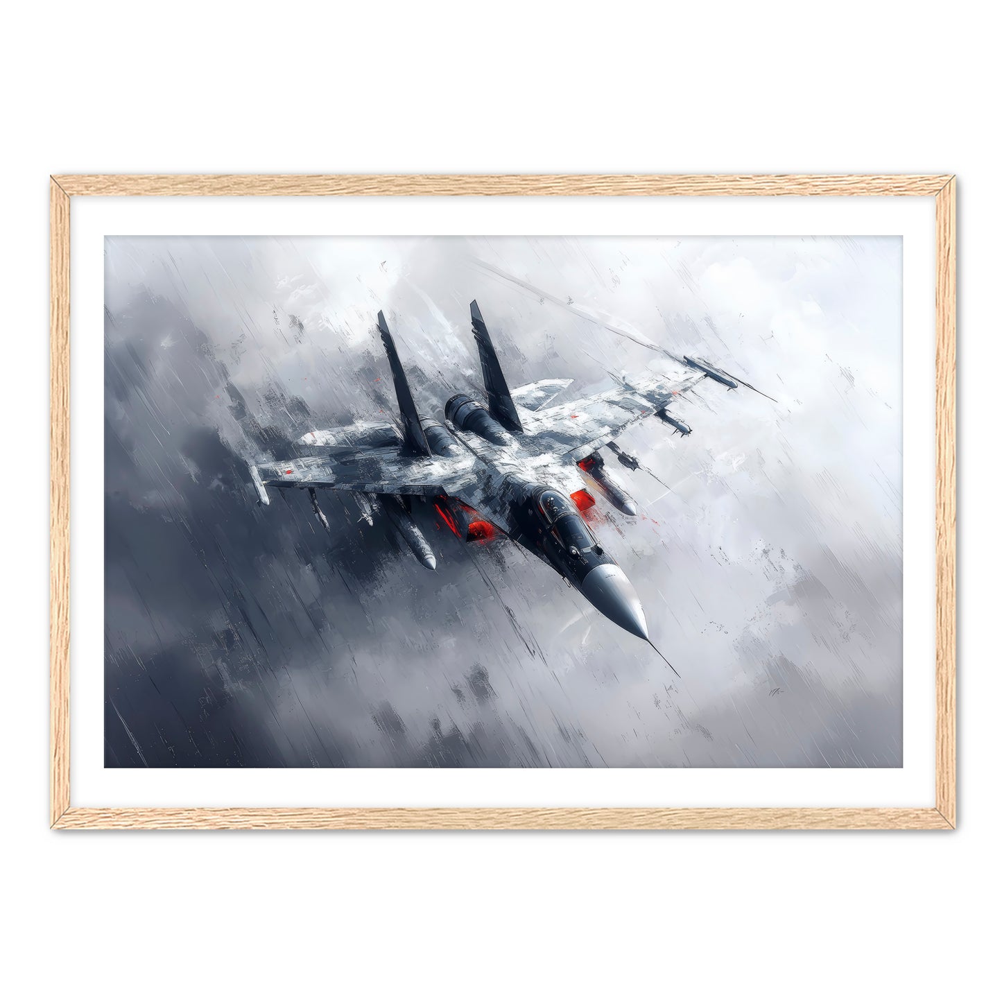 Silent Airstrike Wall Art
