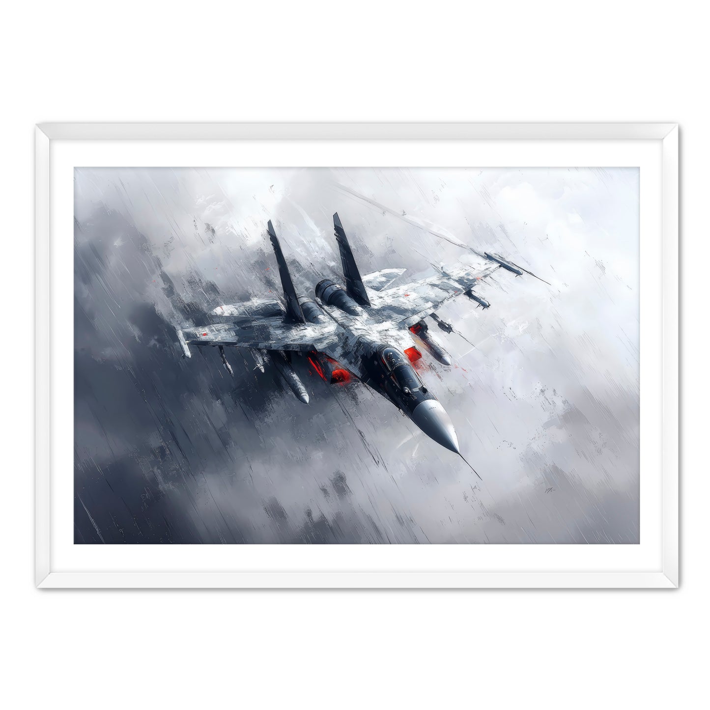 Silent Airstrike Wall Art