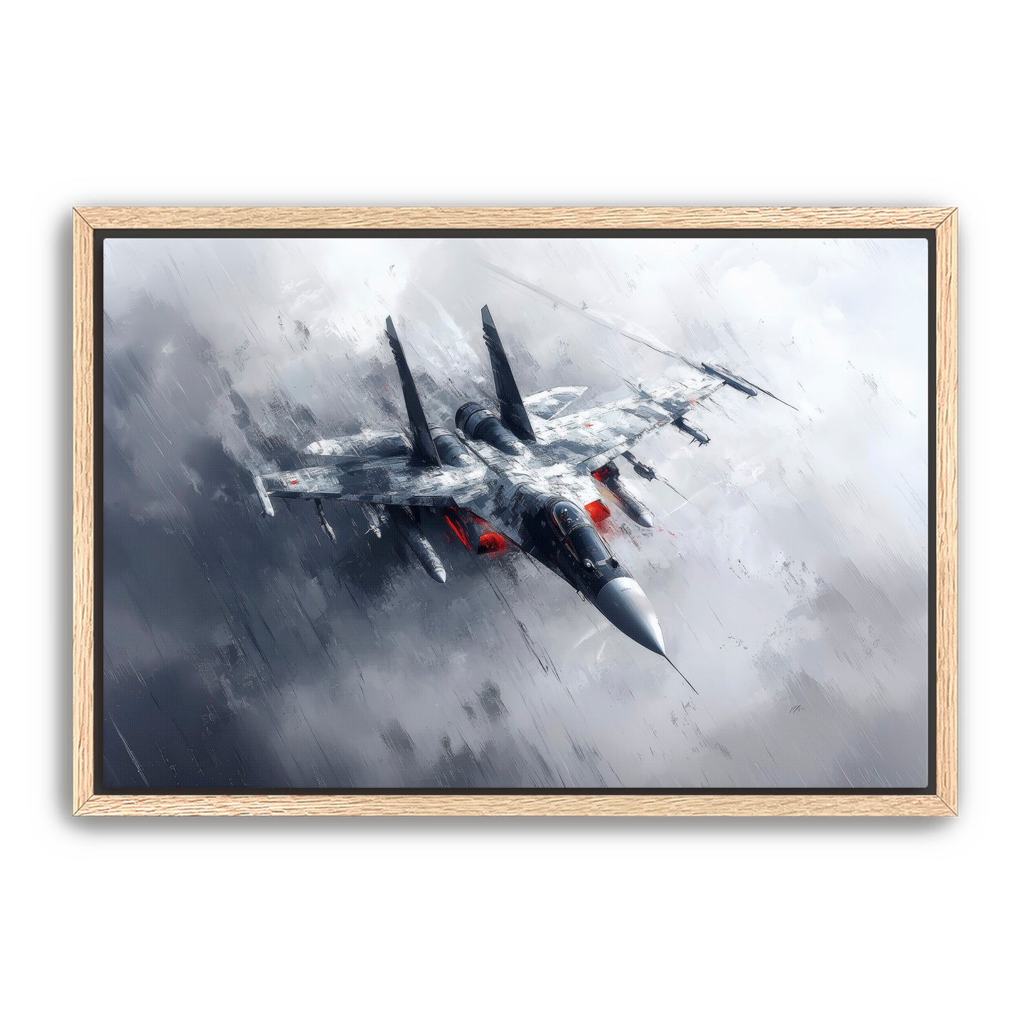 Silent Airstrike Wall Art