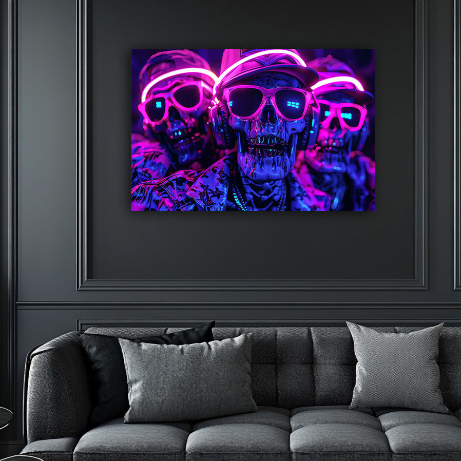 Skillz and Skullz Wall Art