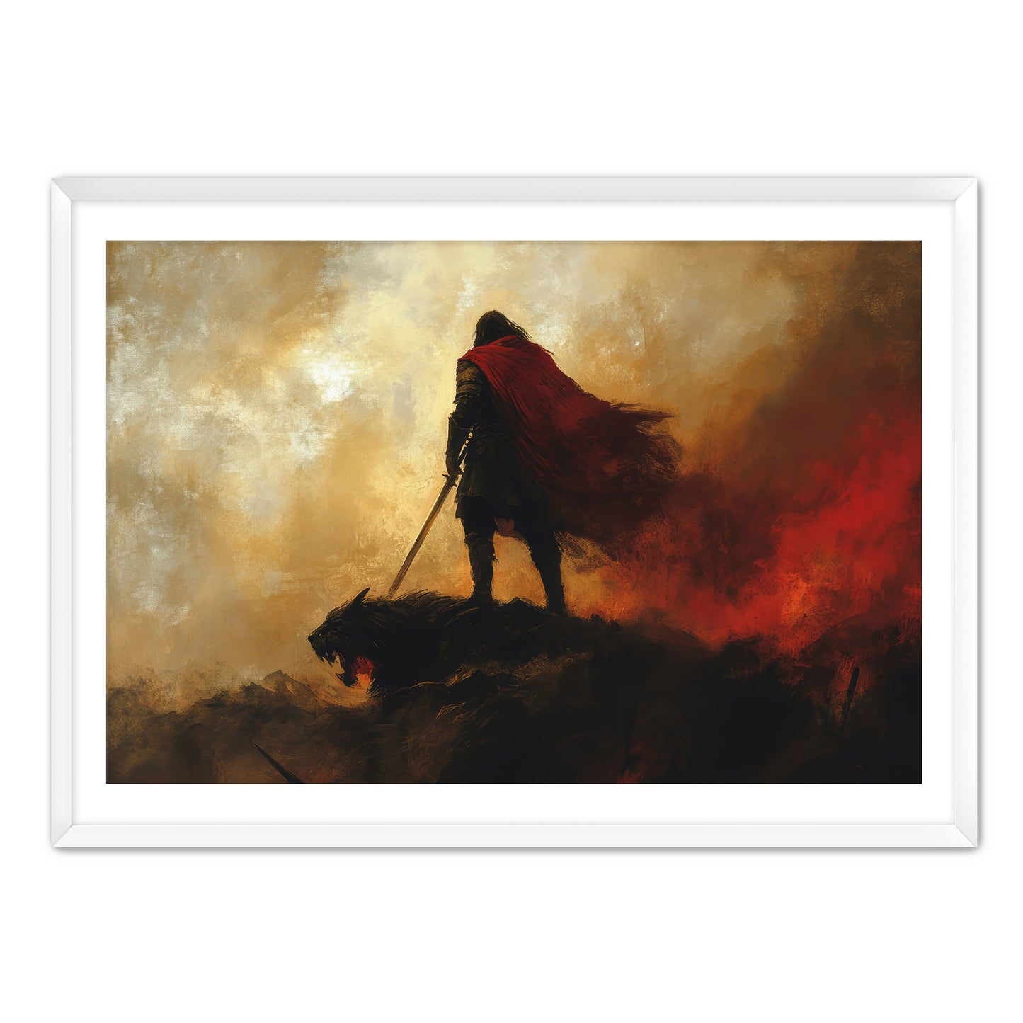 Slain Beast Wall Art