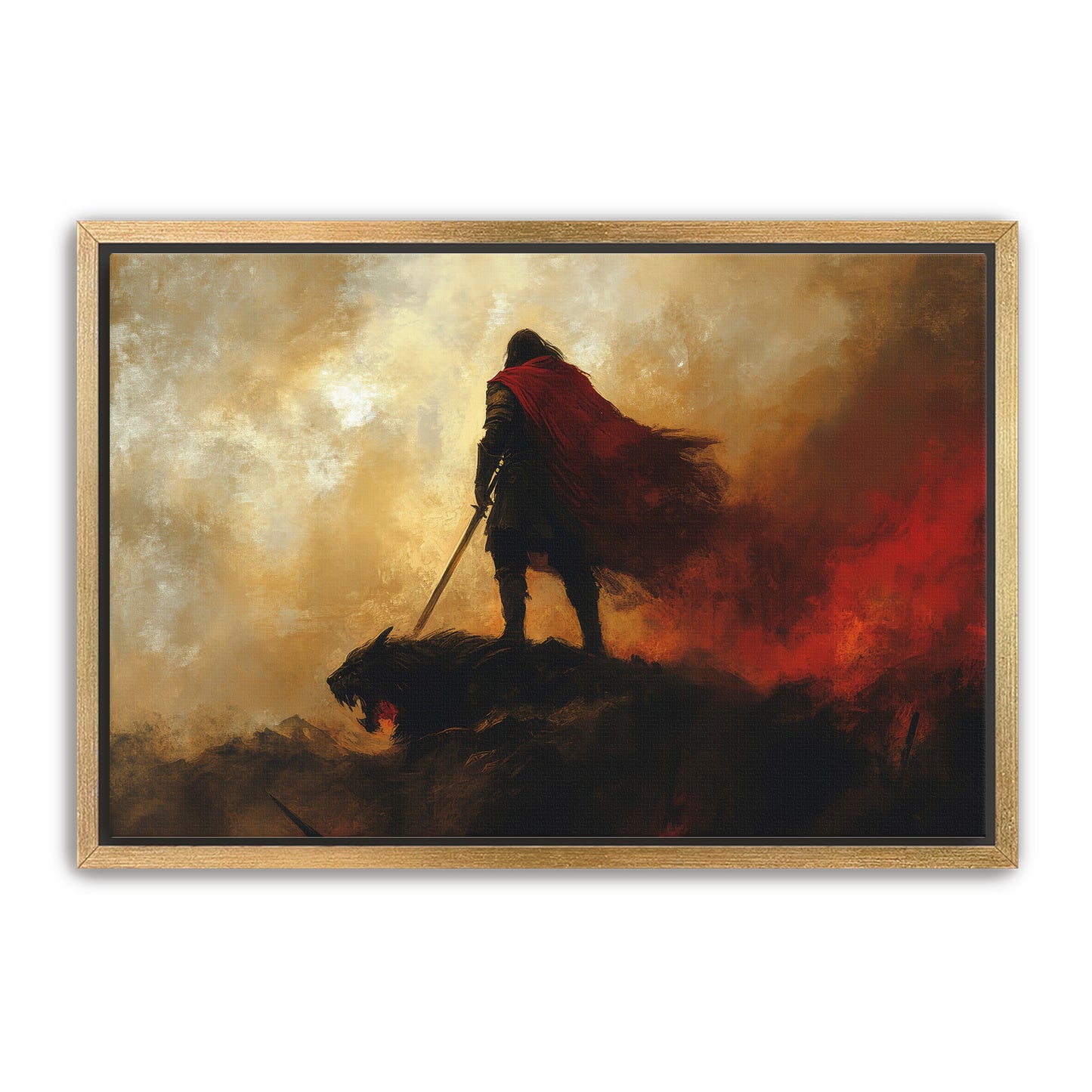 Slain Beast Wall Art