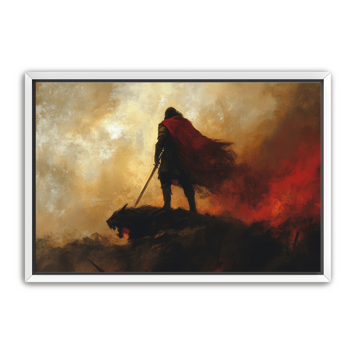 Slain Beast Wall Art