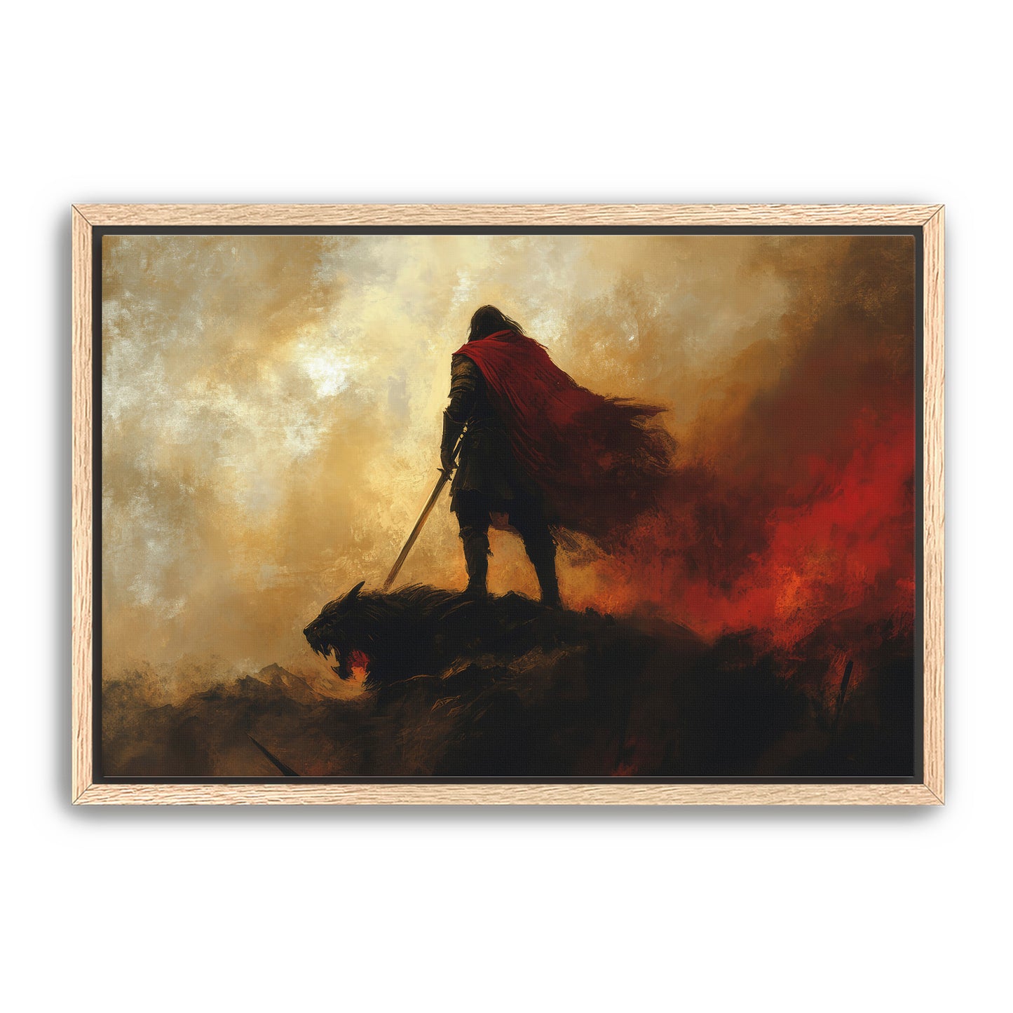 Slain Beast Wall Art