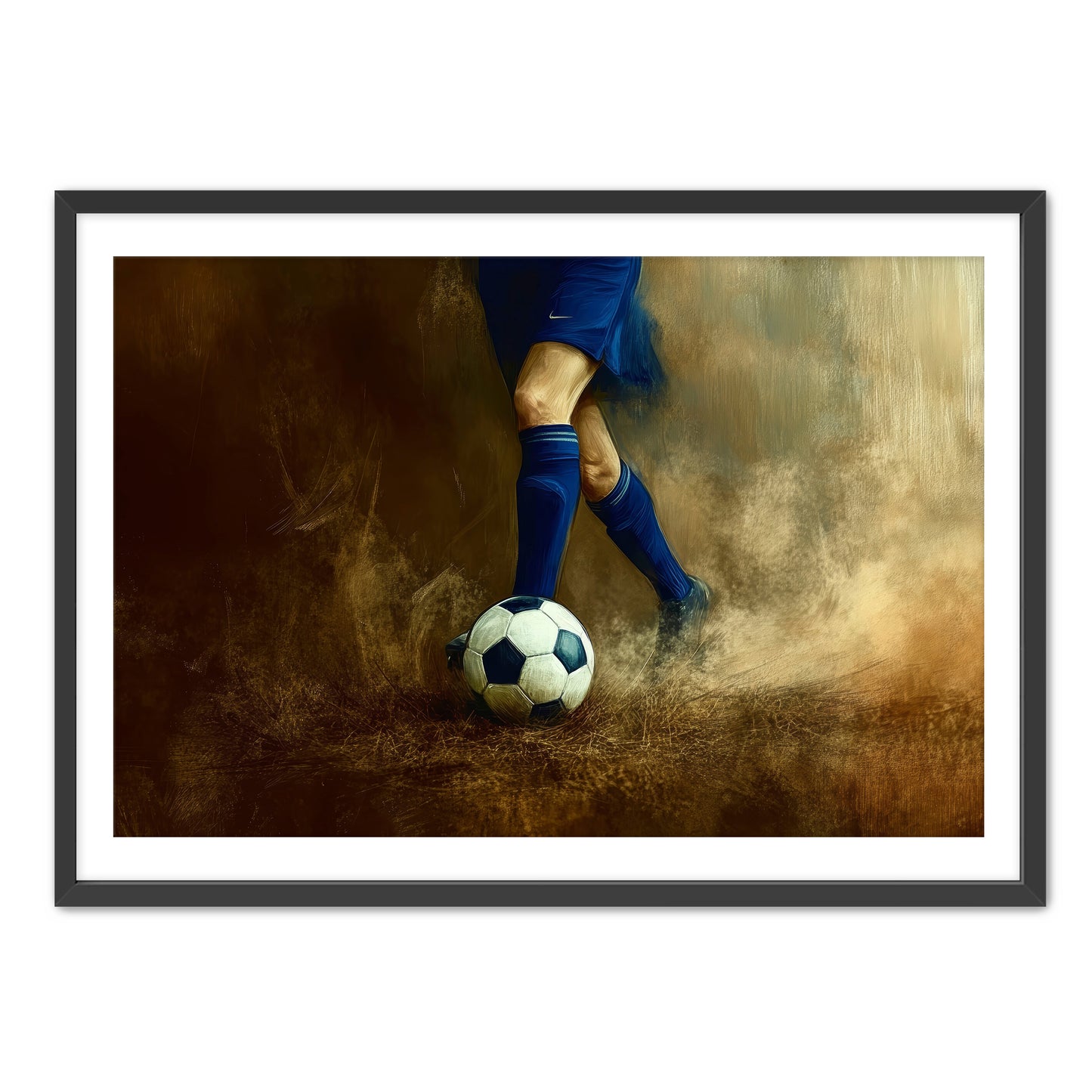 Soccer and Dust Wall Art