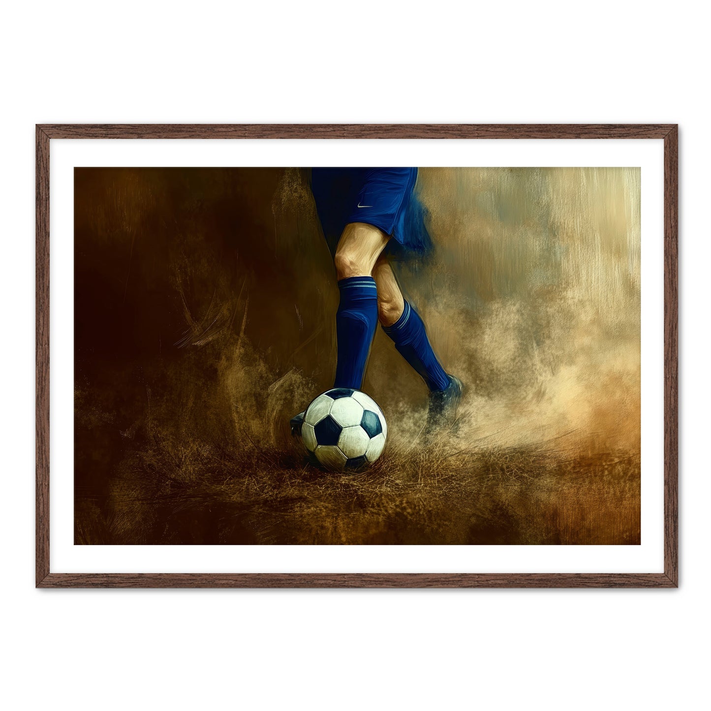 Soccer and Dust Wall Art