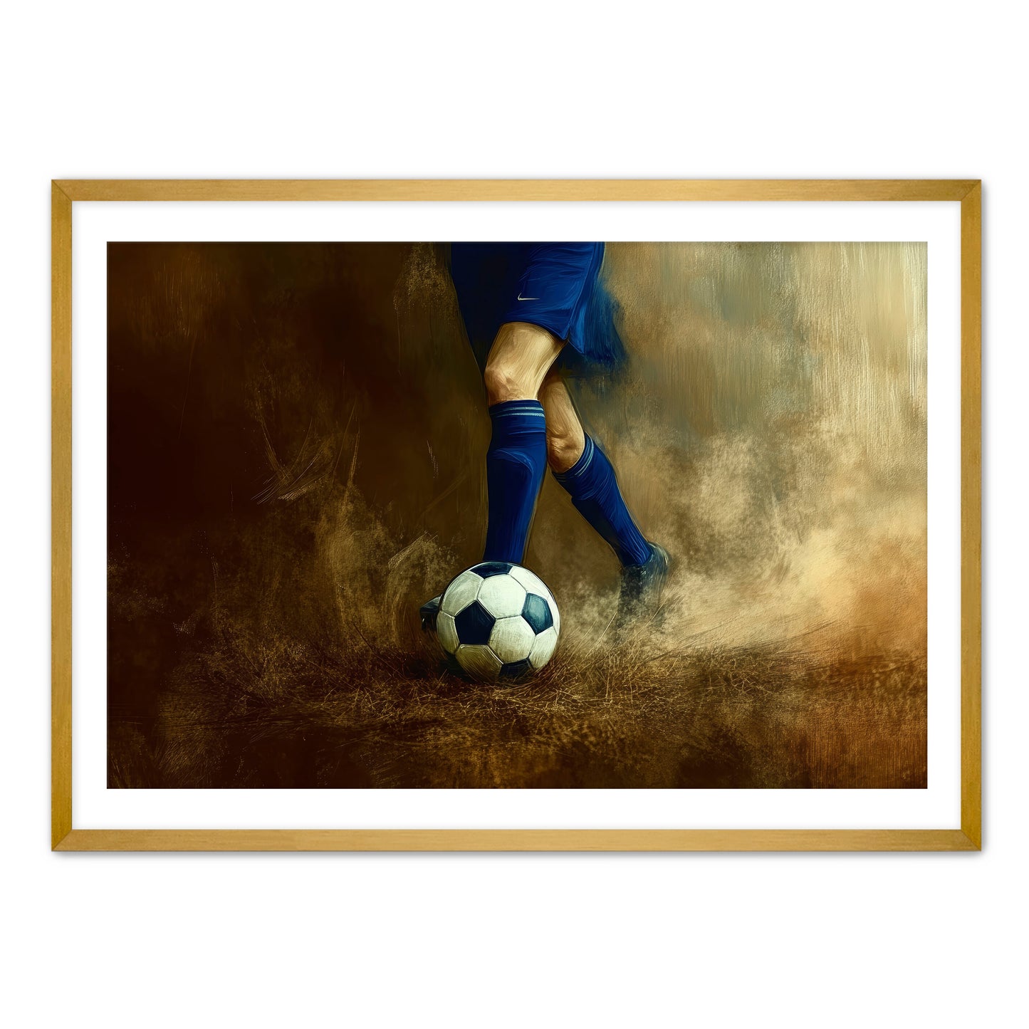 Soccer and Dust Wall Art