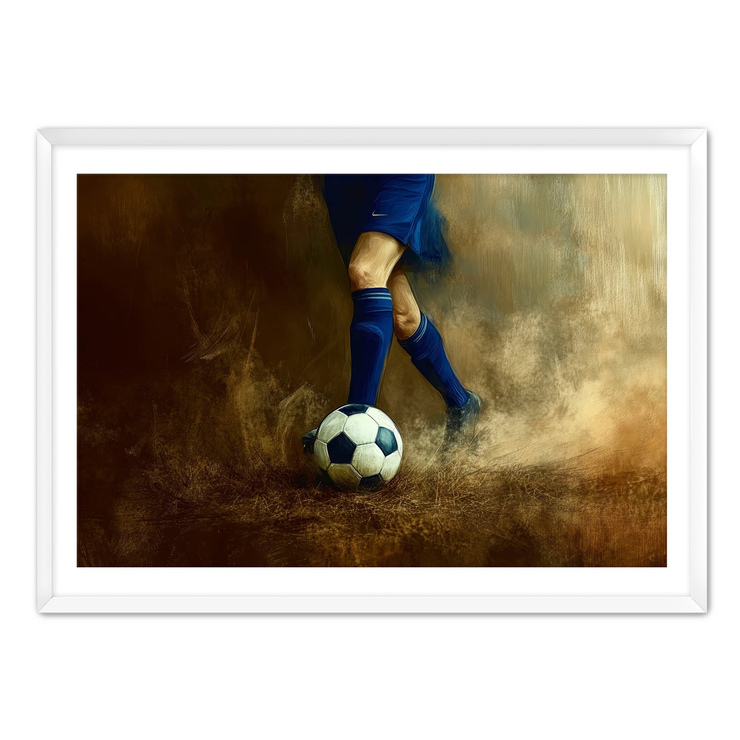 Soccer and Dust Wall Art