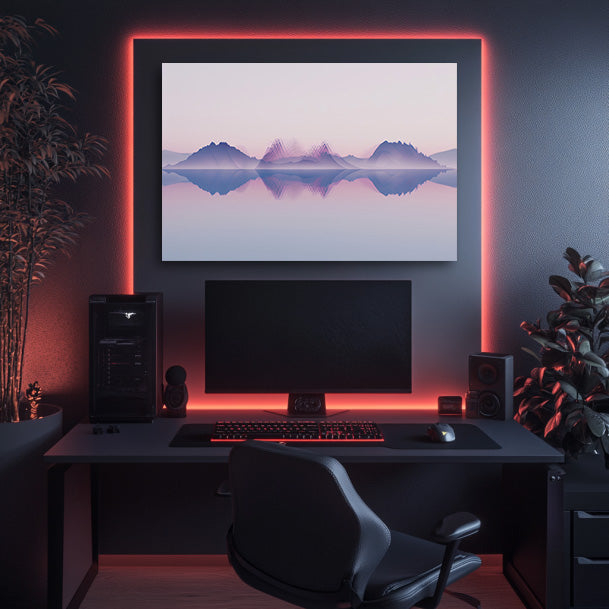 Soundwave Lake Wall Art