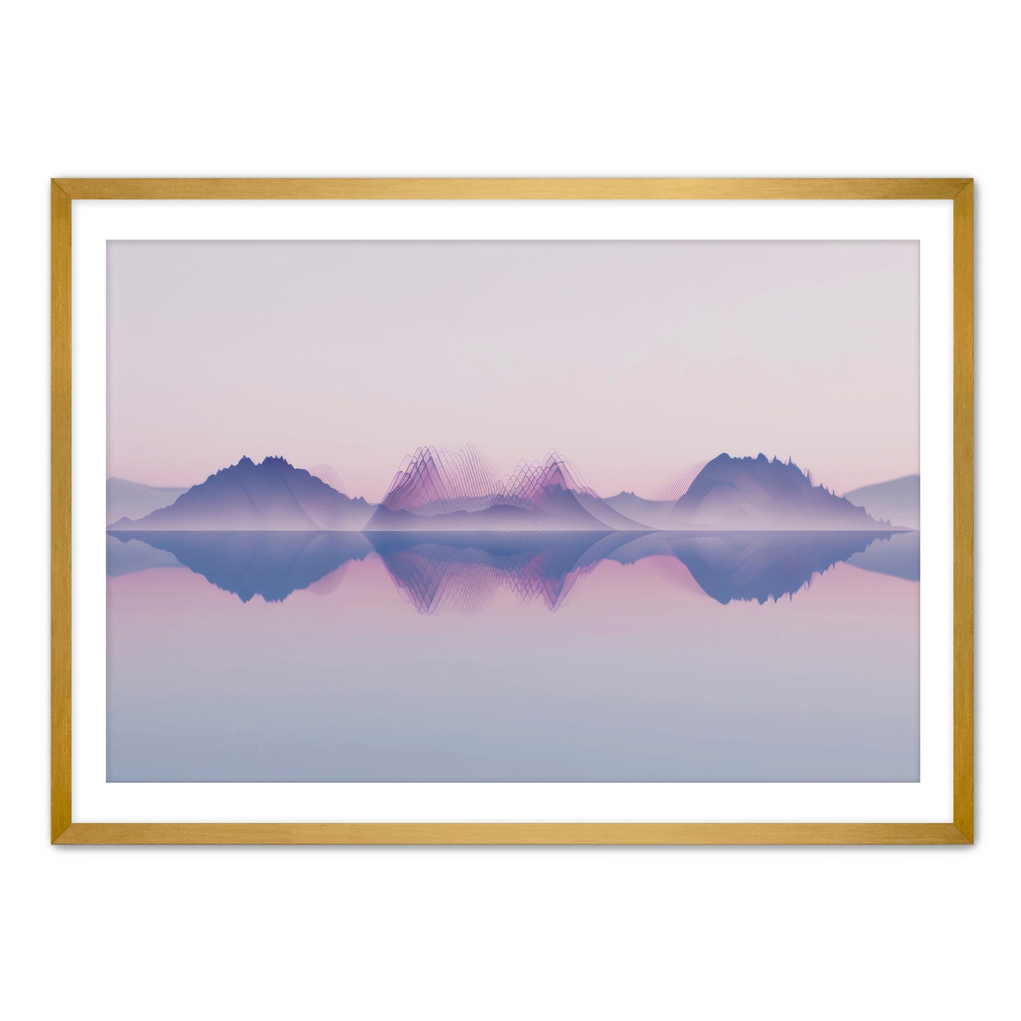 Soundwave Lake Wall Art