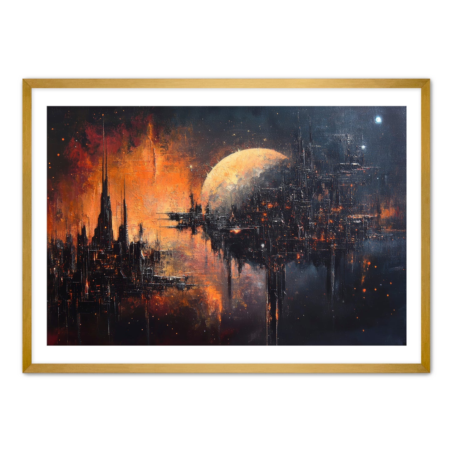 Spacial Decay Wall Art