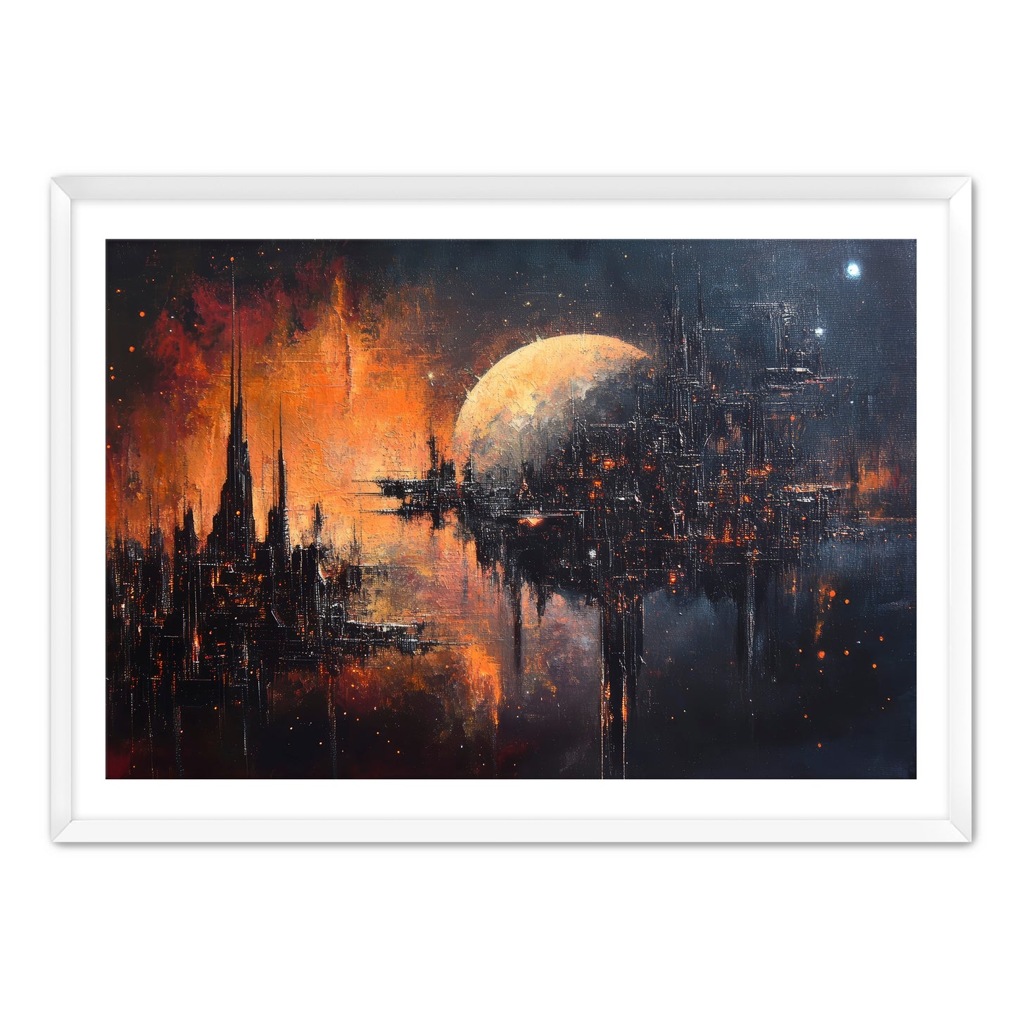 Spacial Decay Wall Art