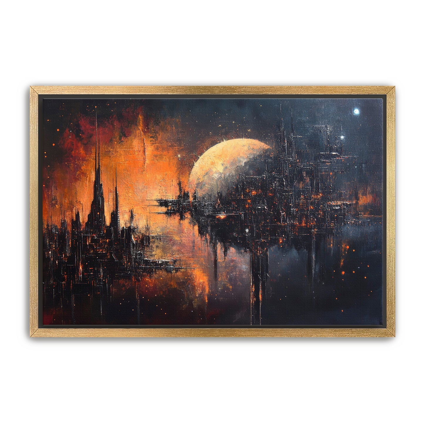 Spacial Decay Wall Art