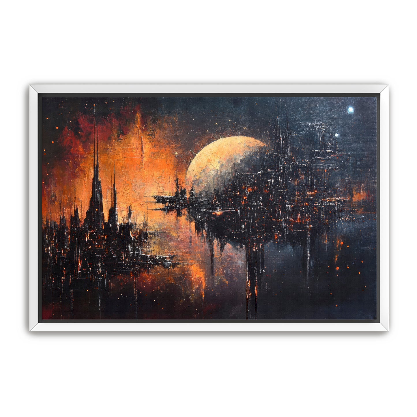 Spacial Decay Wall Art
