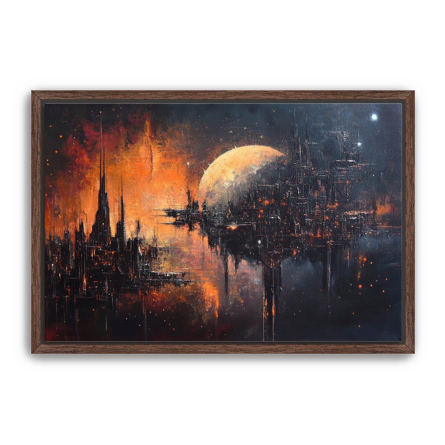 Spacial Decay Wall Art