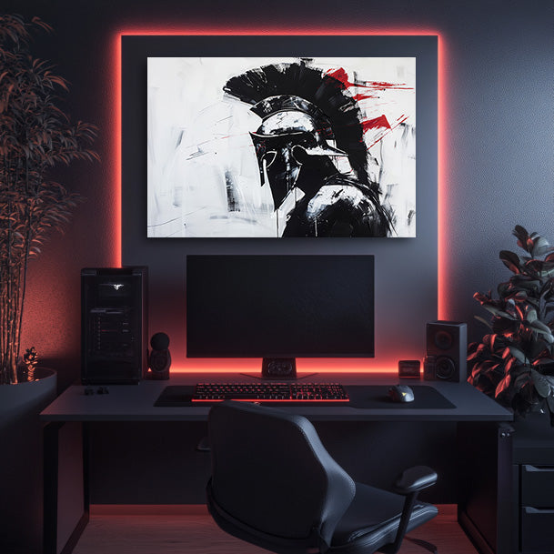 Spartan Warrior Wall Art