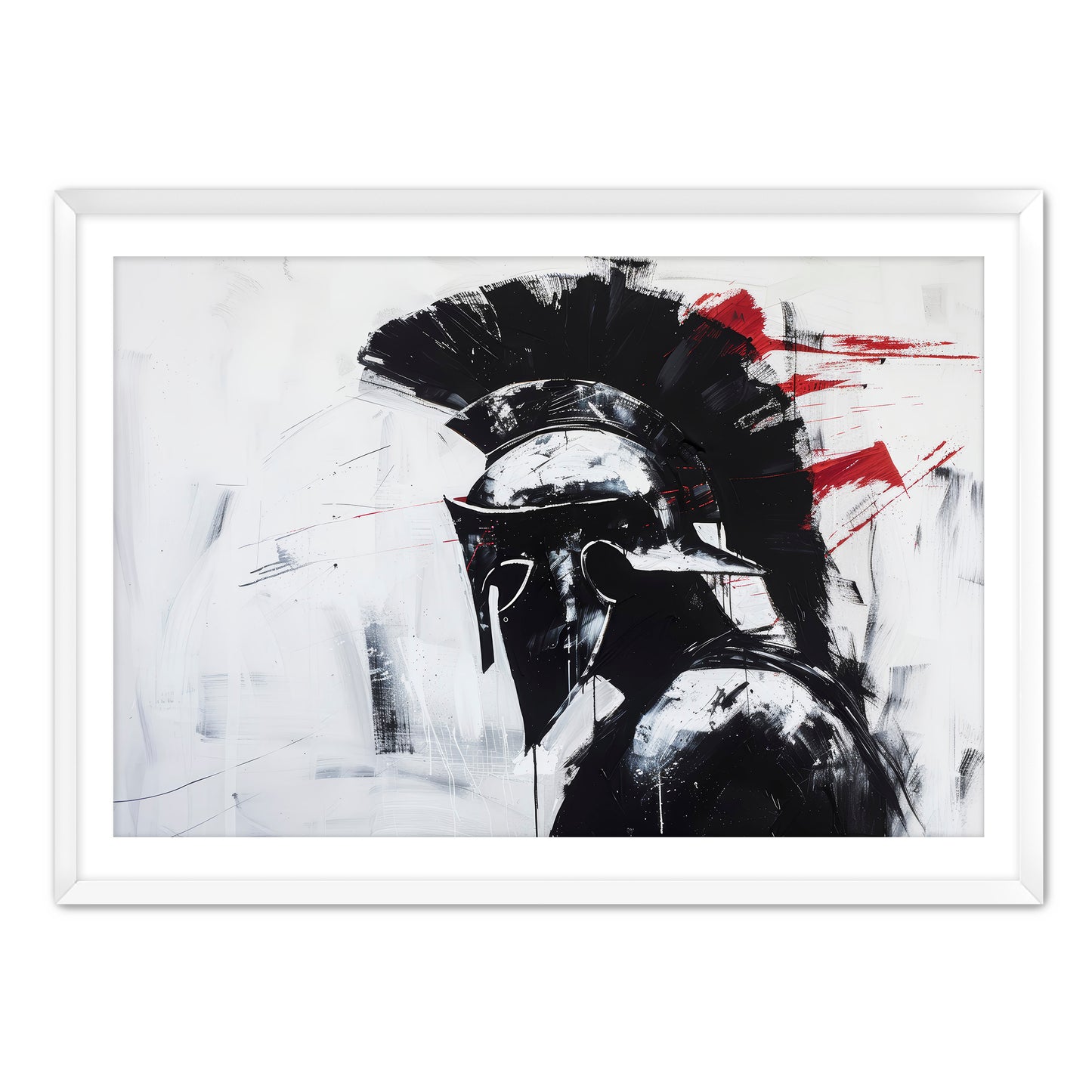 Spartan Warrior Wall Art