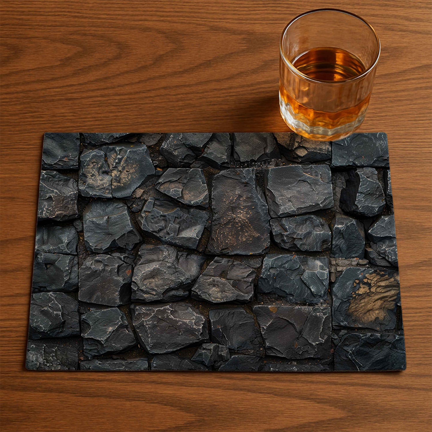 Square Stone Wall Placemat
