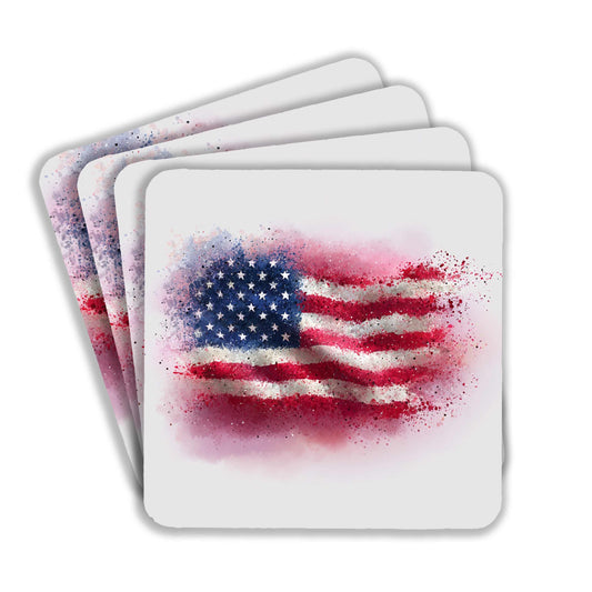Stars And Stripes Splash Coasters