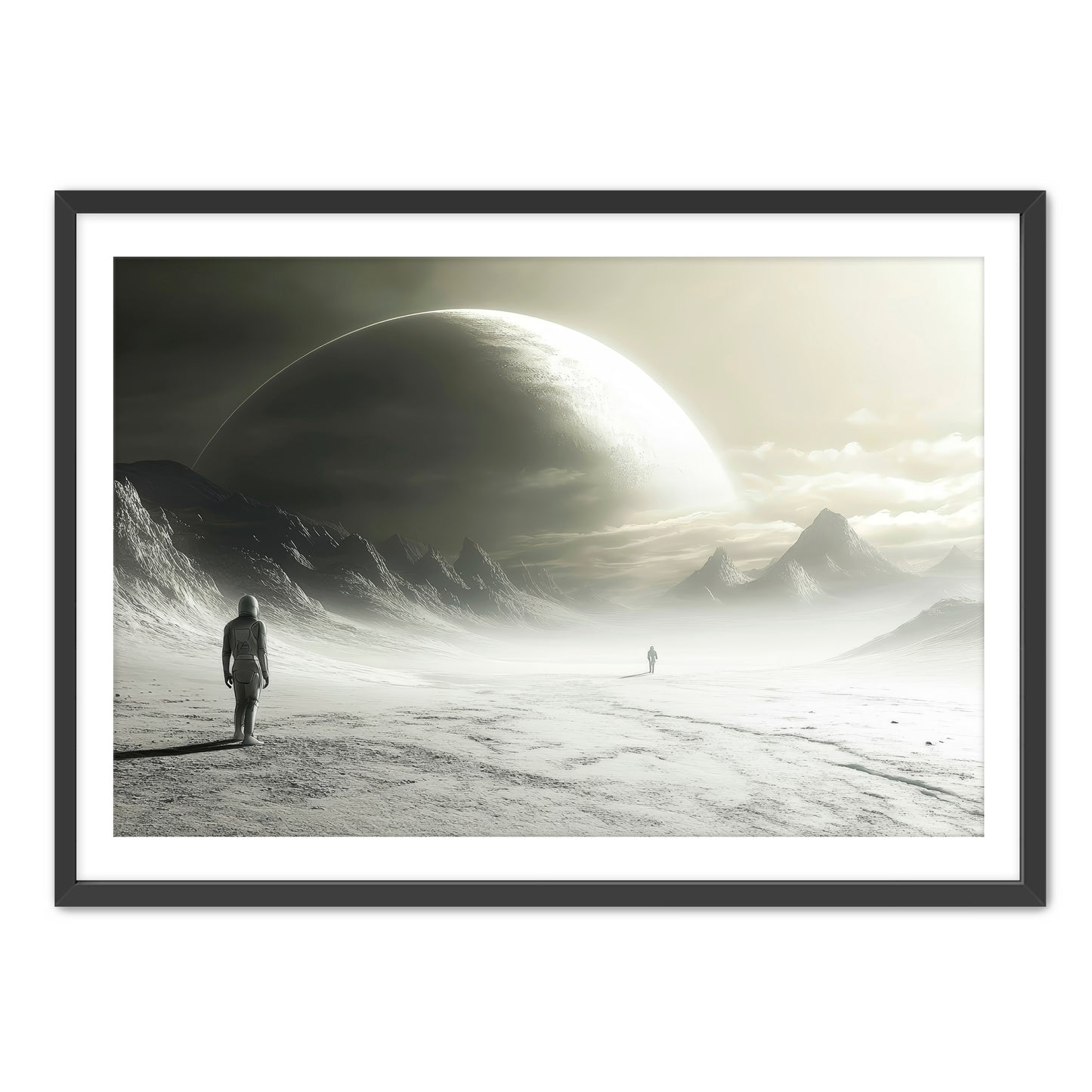 Stranger in the Mist Wall Art