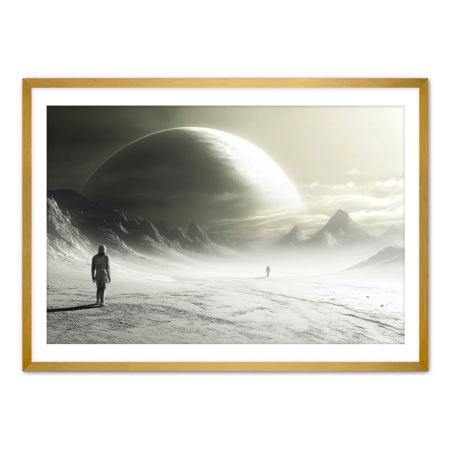 Stranger in the Mist Wall Art