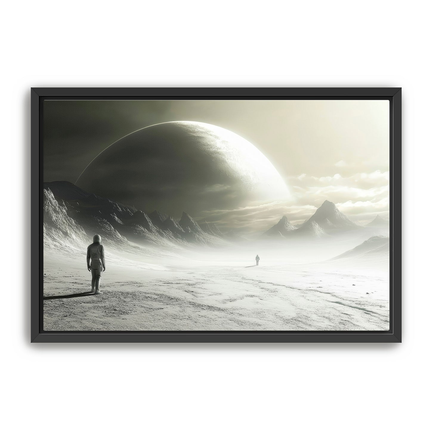 Stranger in the Mist Wall Art