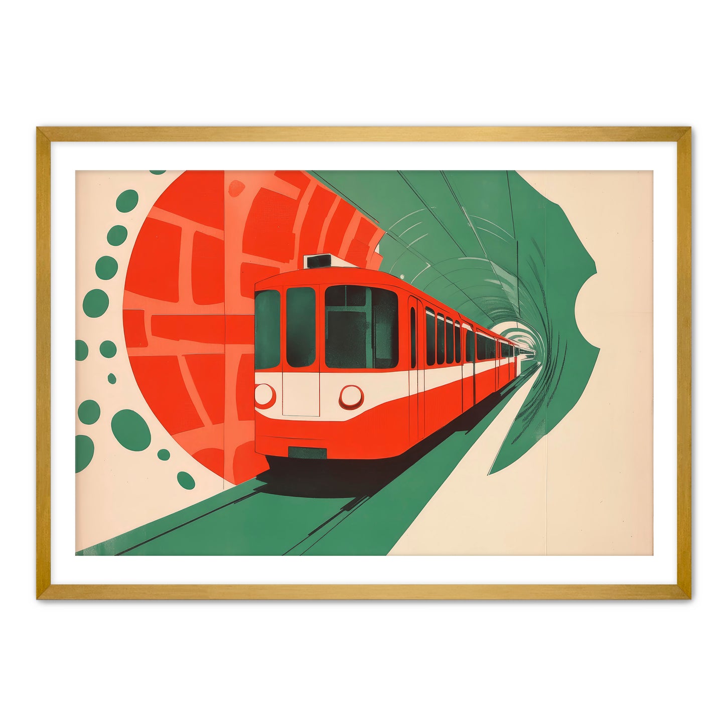 Subway Print Wall Art