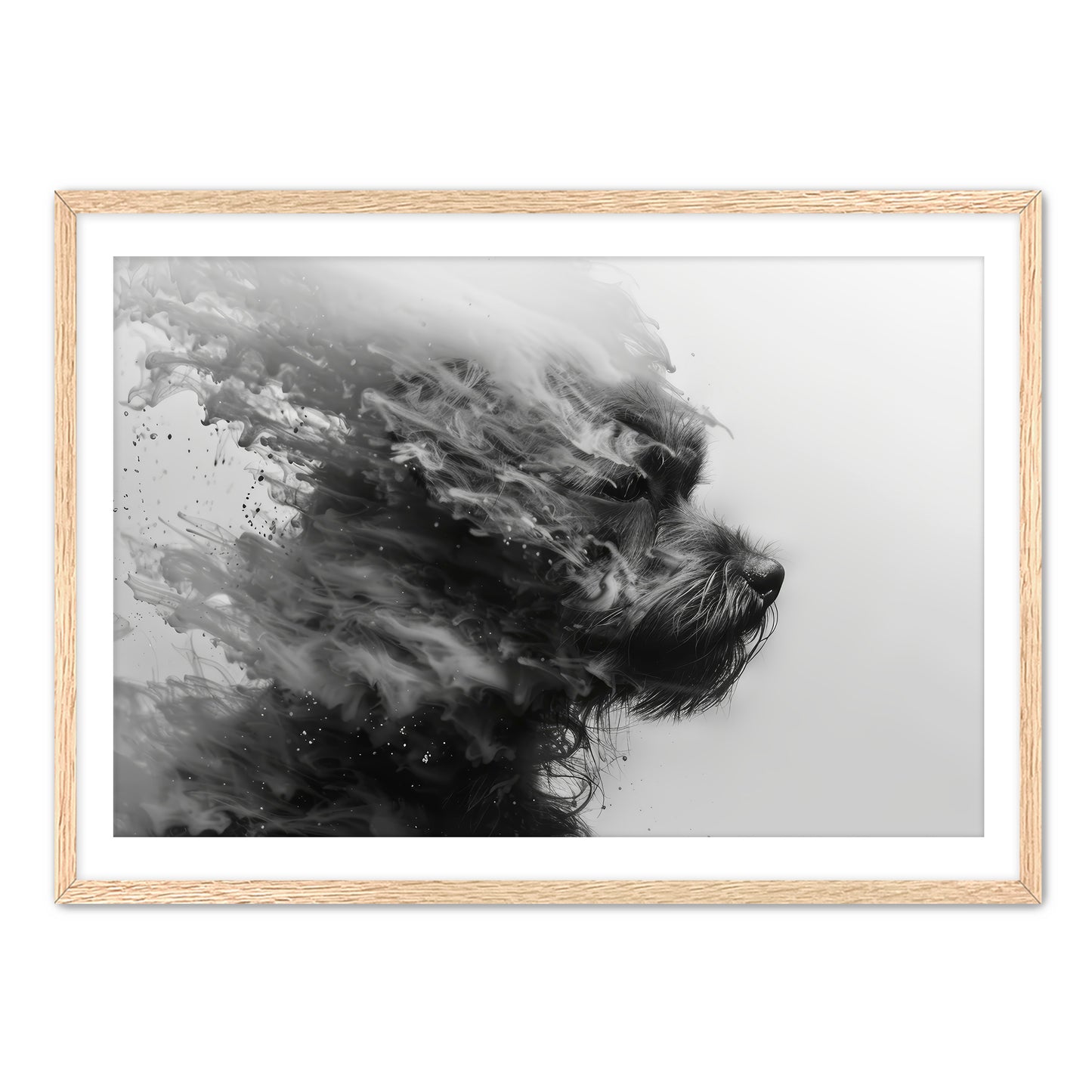 Terrier Smoke Wall Art