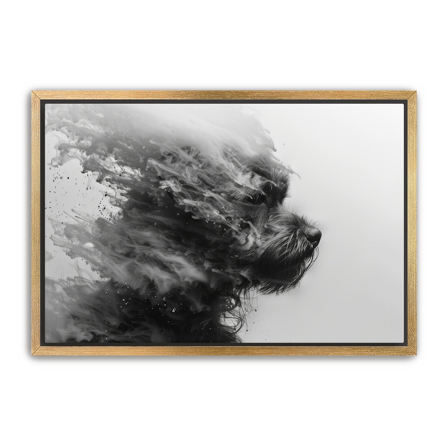 Terrier Smoke Wall Art
