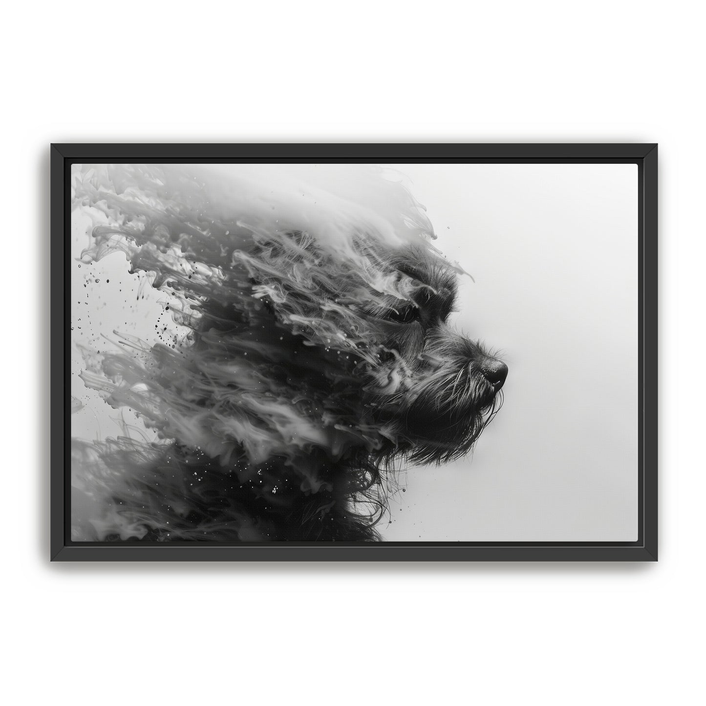 Terrier Smoke Wall Art