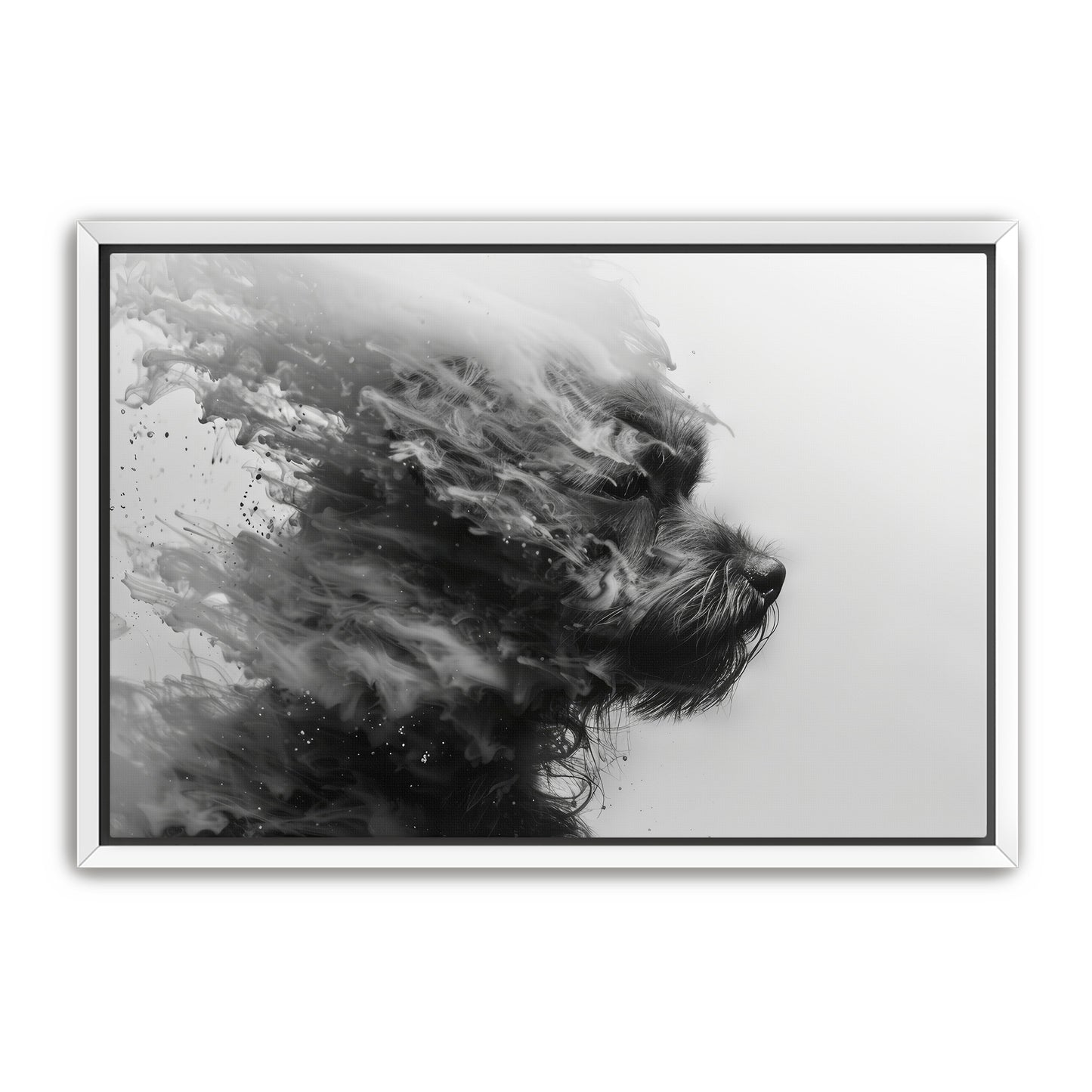 Terrier Smoke Wall Art