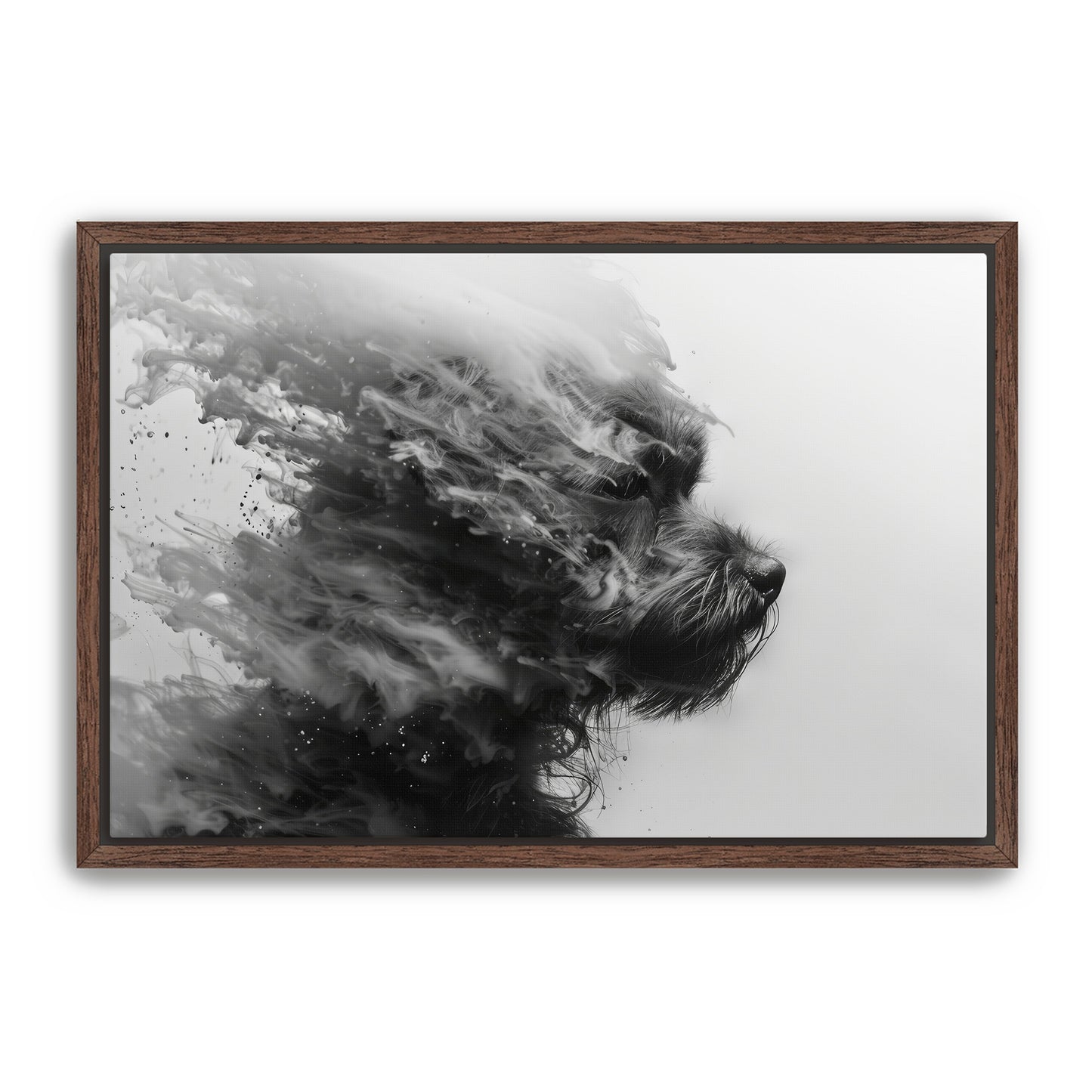Terrier Smoke Wall Art