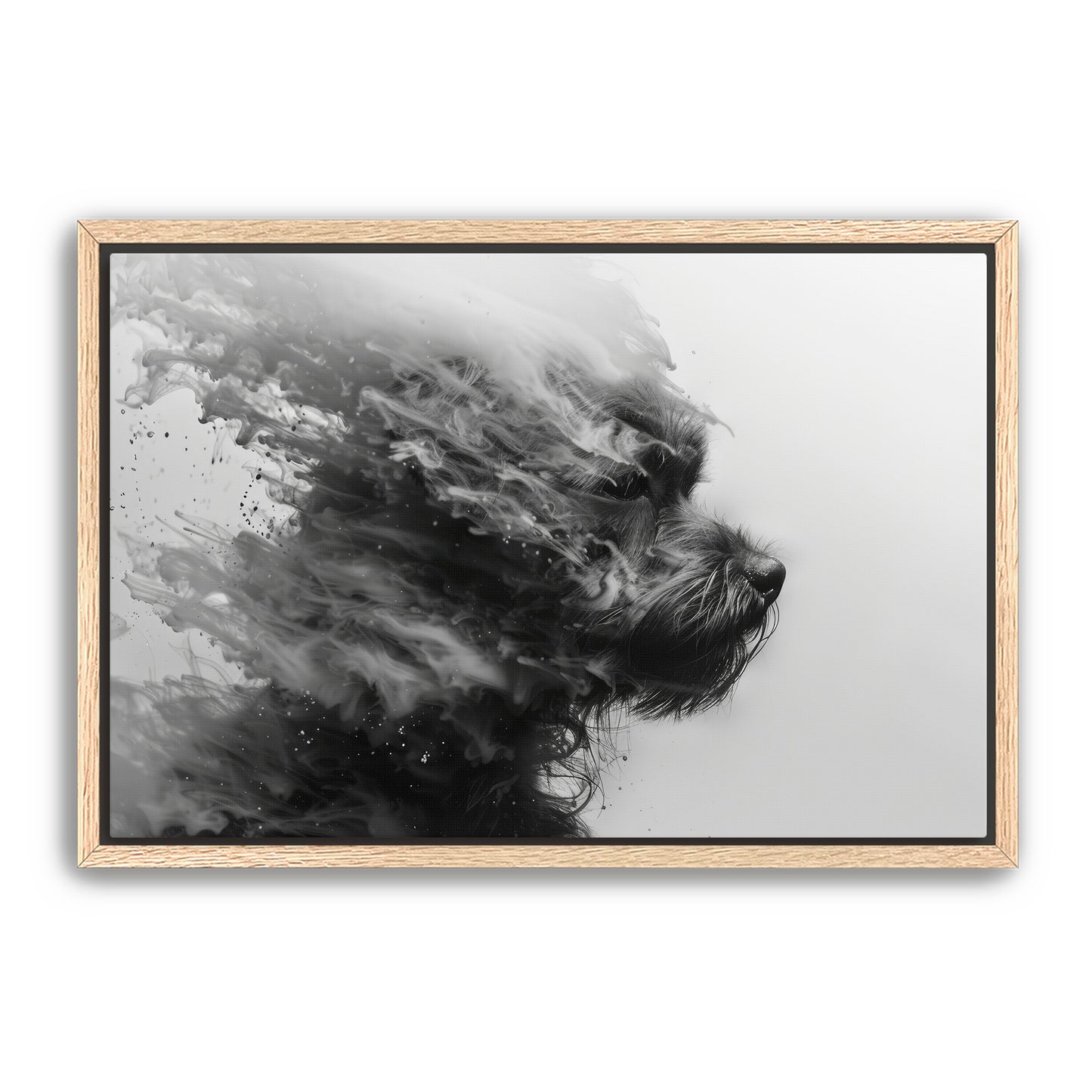 Terrier Smoke Wall Art