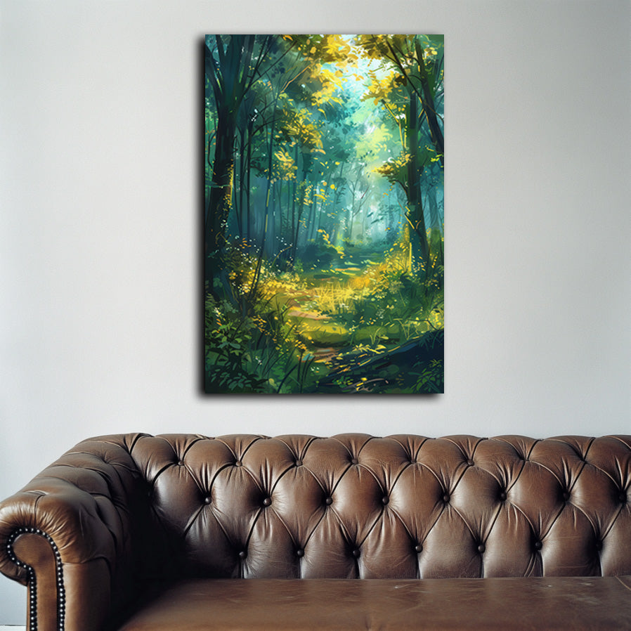 The Meadow Path Wall Art