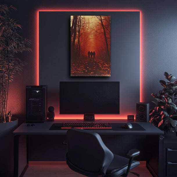 The Trio Path Wall Art