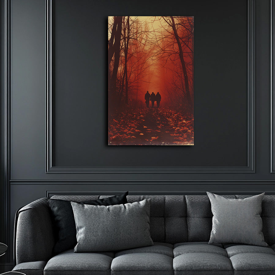 The Trio Path Wall Art
