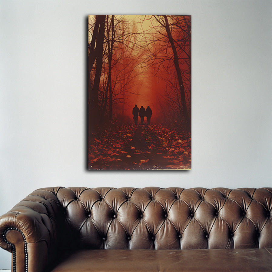 The Trio Path Wall Art